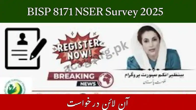 BISP 8171 NSER Survey 2025