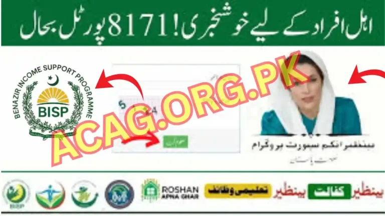 BISP 8171 October Payment Status