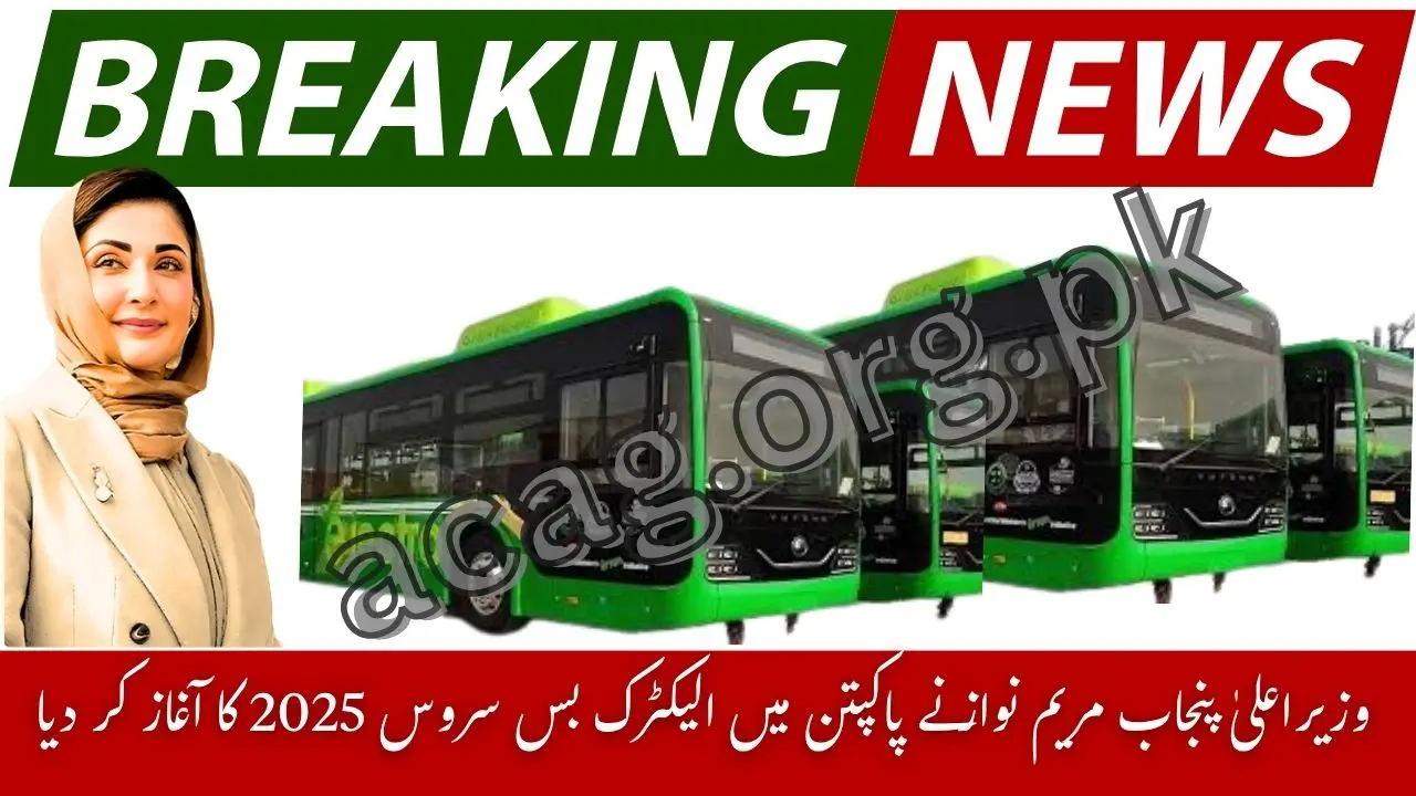 CM Punjab Launches Electric Buses in Pakpattan 2025