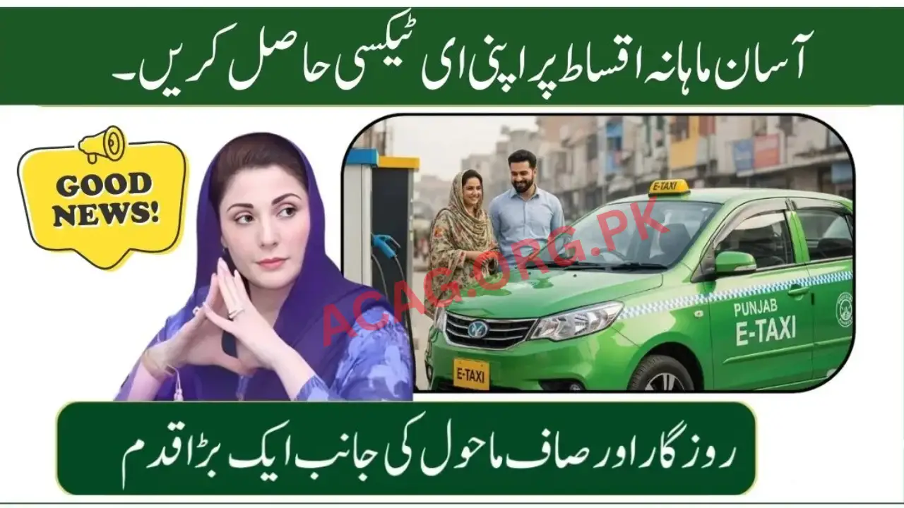 Punjab E-Taxi Scheme