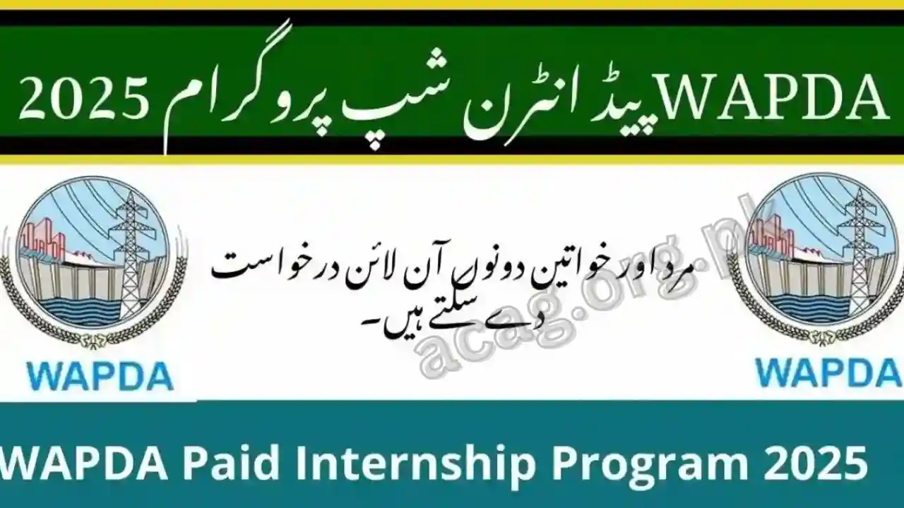WAPDA Announces Paid Internship 2025