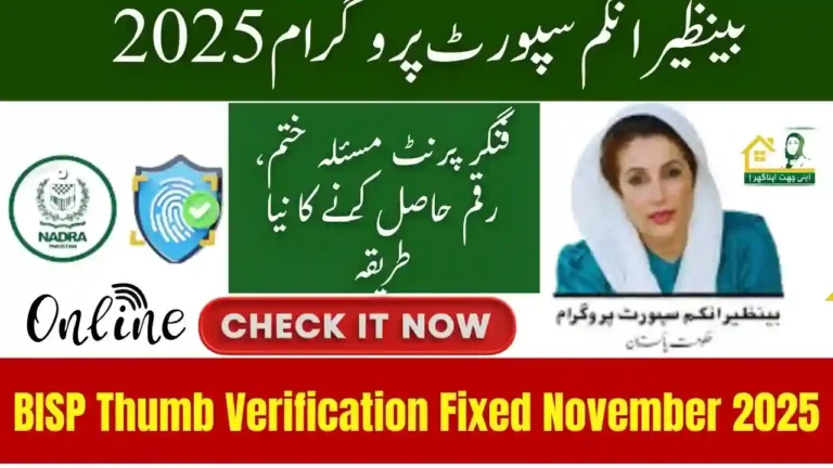 BISP Thumb Verification Fixed November 2025