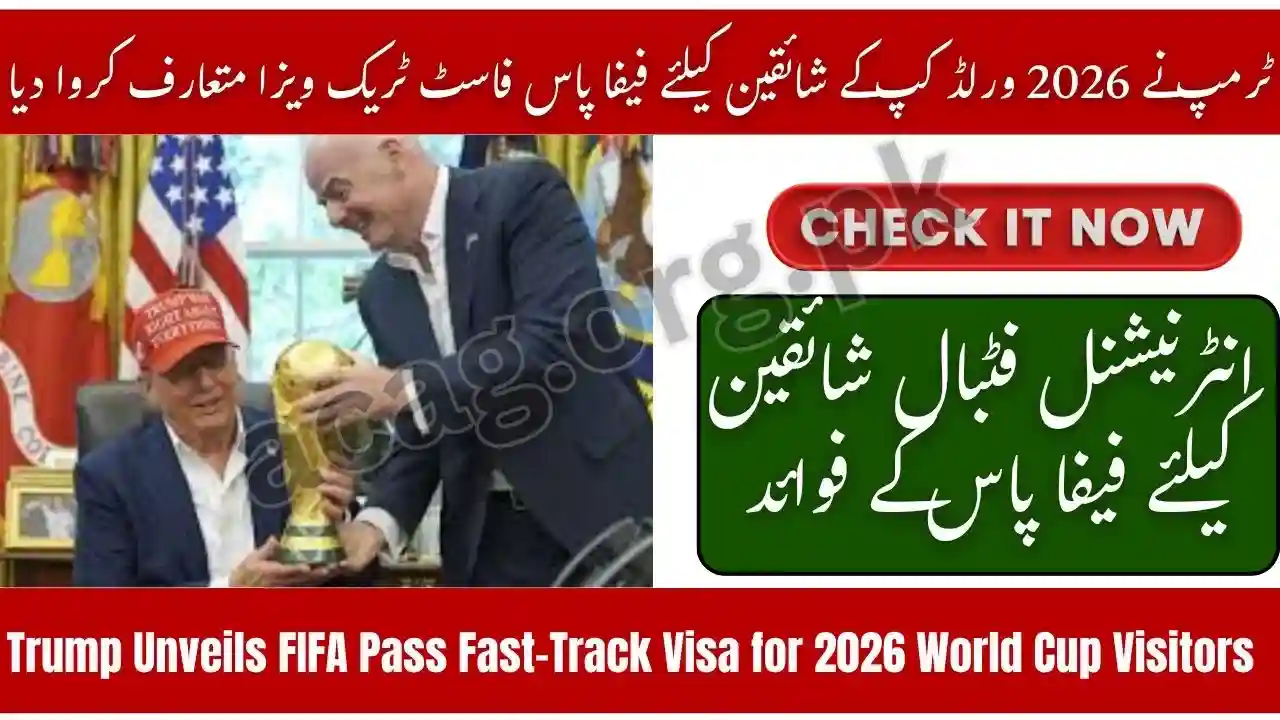 Trump Unveils FIFA Pass Fast-Track Visa for 2026 World Cup