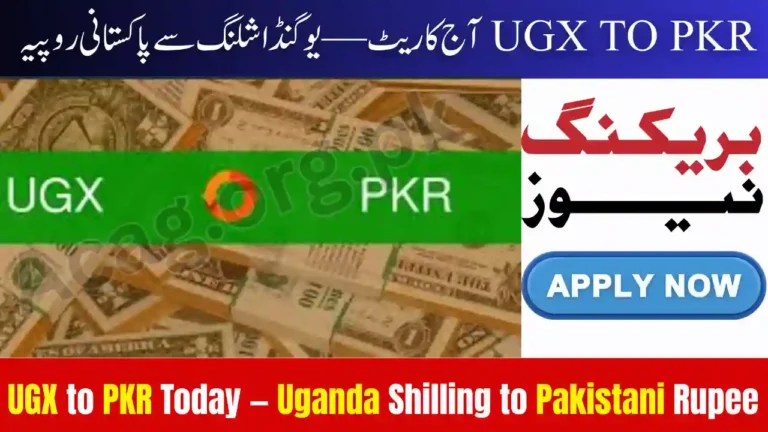UGX to PKR Today Uganda Shilling Rate