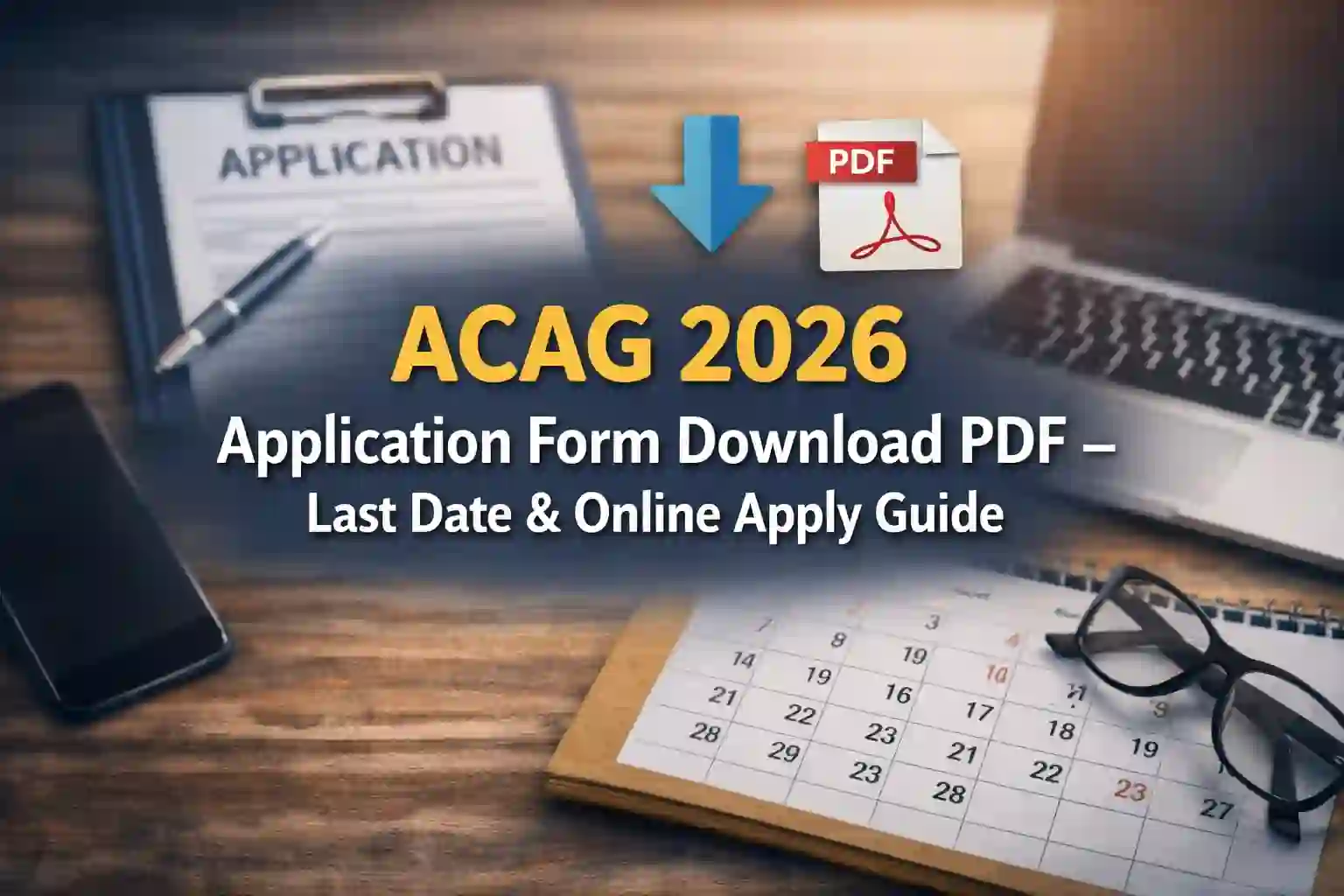 ACAG 2026 Application Form Download PDF – Last Date & Online Apply Guide