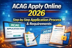 ACAG Apply Online 2026 – Step-by-Step Application Process & Requirements