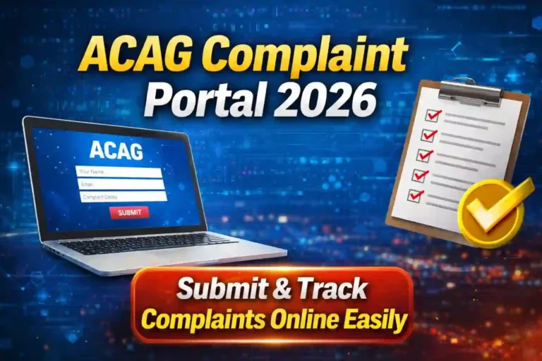 ACAG Complaint Portal 2026