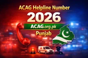 ACAG Helpline Number 2026 Punjab