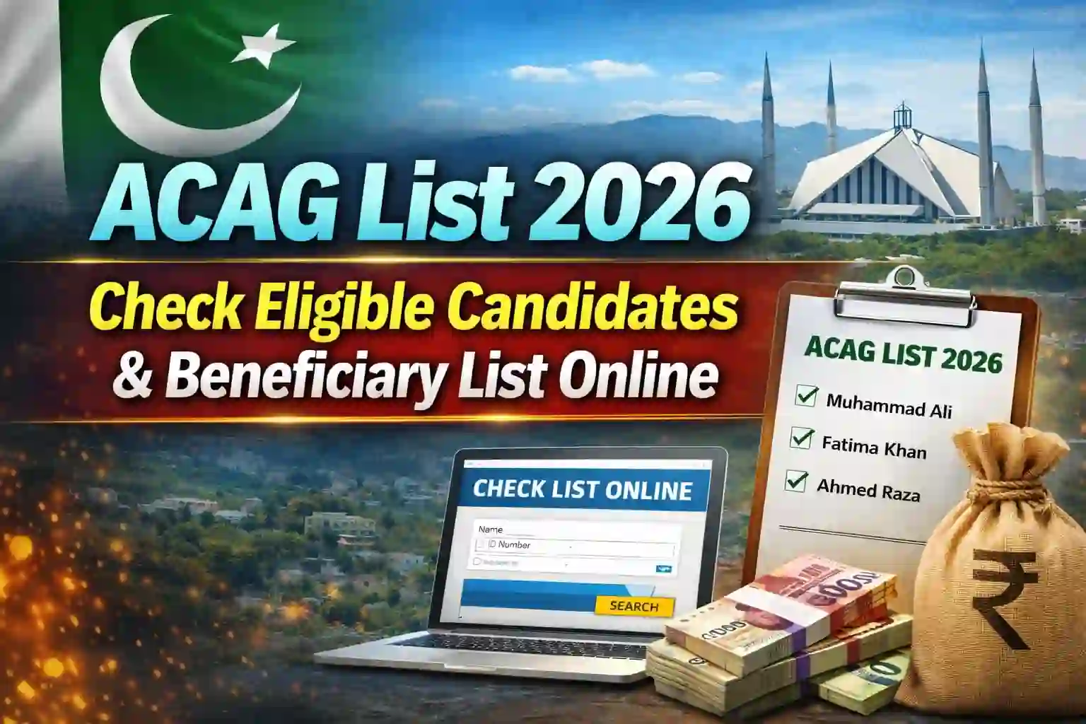 ACAG List 2026 – Check Eligible Candidates & Beneficiary List Online