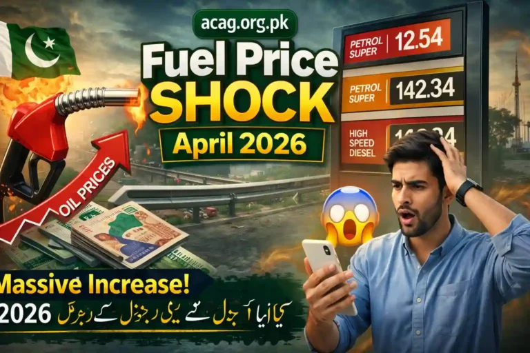 Fuel Price Shock April 2026 – What It Means for Pakistan’s Economy